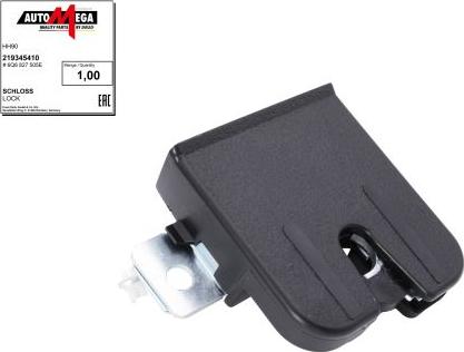 Automega 219345410 - Замок задніх дверей autocars.com.ua