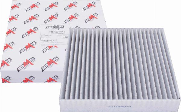 Automega 250201310 - Фільтр, повітря у внутрішній простір autocars.com.ua