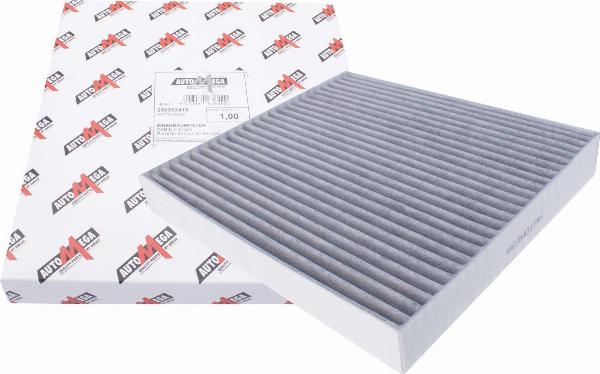 Automega 250202410 - Фільтр, повітря у внутрішній простір autocars.com.ua