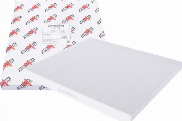 Automega 250203010 - Фільтр, повітря у внутрішній простір autocars.com.ua