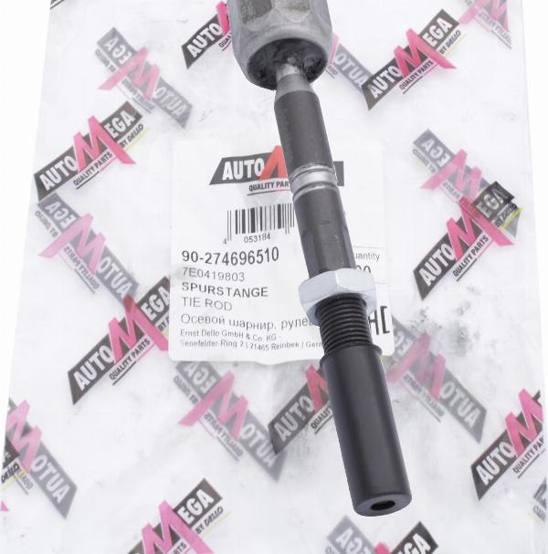 Automega 274696510 - Осьовий шарнір, рульова тяга autocars.com.ua