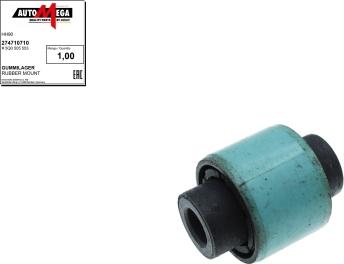 Automega 274710710 - Сайлентблок, важеля підвіски колеса autocars.com.ua