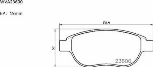 Automotor France ABP2005 - Тормозные колодки, дисковые, комплект avtokuzovplus.com.ua