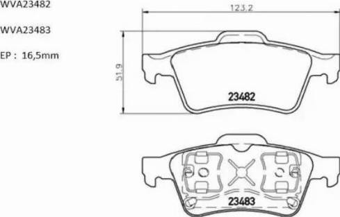 Automotor France ABP7996 - Гальмівні колодки, дискові гальма autocars.com.ua