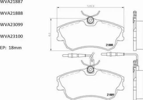 Automotor France ABP8037 - Гальмівні колодки, дискові гальма autocars.com.ua