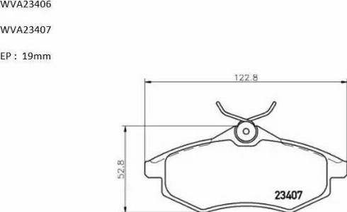 Automotor France ABP8038 - Тормозные колодки, дисковые, комплект avtokuzovplus.com.ua