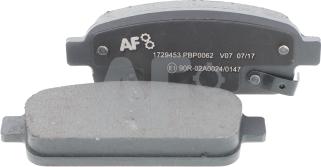 Automotor France PBP0062 - Тормозные колодки, дисковые, комплект autodnr.net