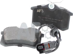 Automotor France PBP1299 - Тормозные колодки, дисковые, комплект autodnr.net