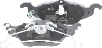 Automotor France PBP9986 - Тормозные колодки, дисковые, комплект autodnr.net