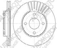 Automotor France PDC0284 - Гальмівний диск autocars.com.ua