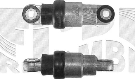 Autoteam A01012 - Амортизатор, поліклиновий ремінь autocars.com.ua