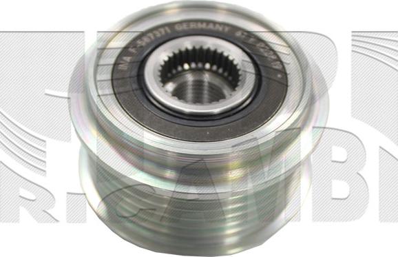 Autoteam AA1221 - Ремінний шків, генератор autocars.com.ua