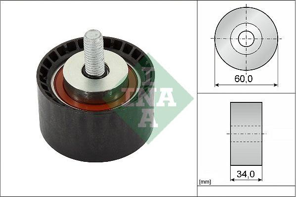 Autoteam AA1287 - Направляющий ролик, зубчатый ремень autodnr.net