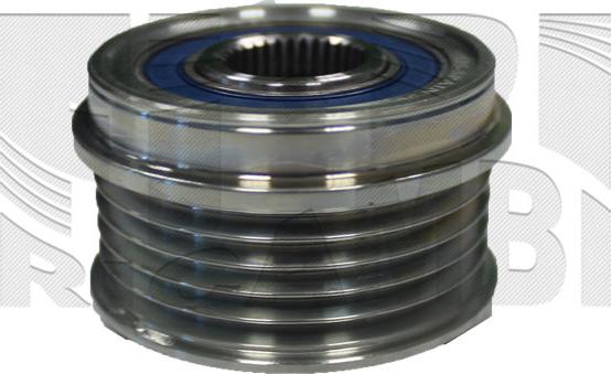 Autoteam AA1407 - Ремінний шків, генератор autocars.com.ua