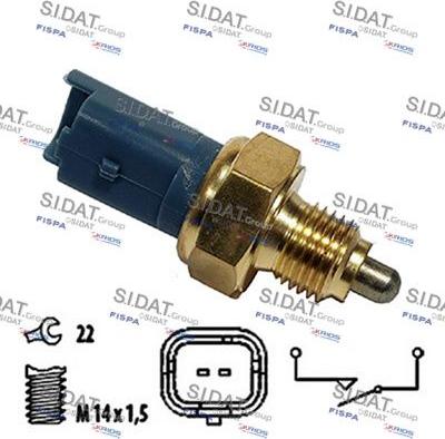 Autoteam C234181A2 - Датчик, контактний перемикач, фара заднього ходу autocars.com.ua