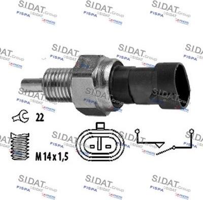 Autoteam C234210 - Датчик, контактний перемикач, фара заднього ходу autocars.com.ua