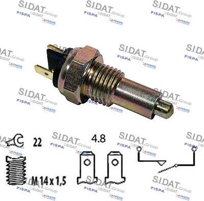 Autoteam C234245 - Датчик, контактний перемикач, фара заднього ходу autocars.com.ua