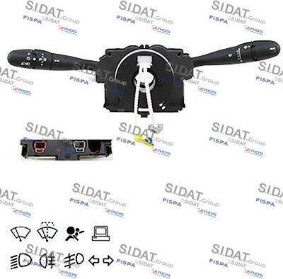 Autoteam D30619 - Вимикач на рульовій колонці autocars.com.ua