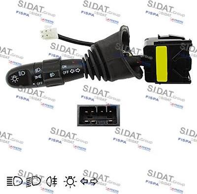 Autoteam D30654 - Вимикач на рульовій колонці autocars.com.ua