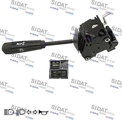 Autoteam D30724 - Вимикач на рульовій колонці autocars.com.ua