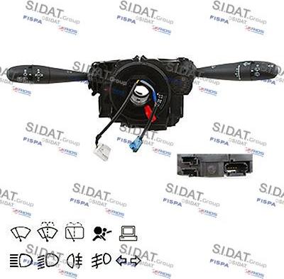 Autoteam D30851 - Вимикач на рульовій колонці autocars.com.ua