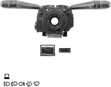 Autoteam D31172 - Вимикач на рульовій колонці autocars.com.ua