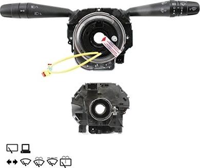 Autoteam D31231 - Вимикач на рульовій колонці autocars.com.ua