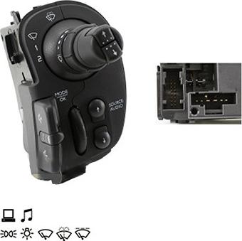 Autoteam D31241 - Вимикач на рульовій колонці autocars.com.ua