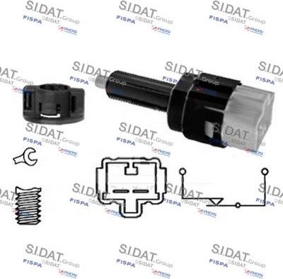 Autoteam E140065 - Вимикач ліхтаря сигналу гальмування autocars.com.ua