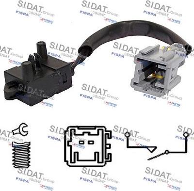 Autoteam E140082 - Вимикач ліхтаря сигналу гальмування autocars.com.ua