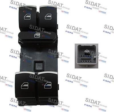 Autoteam E145142A2 - Вимикач, стеклолод'емнік autocars.com.ua