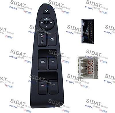 Autoteam E145207A2 - Вимикач, стеклолод'емнік autocars.com.ua