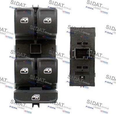 Autoteam E145628A2 - Вимикач, стеклолод'емнік autocars.com.ua