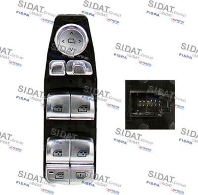 Autoteam E145650A2 - Вимикач, стеклолод'емнік autocars.com.ua