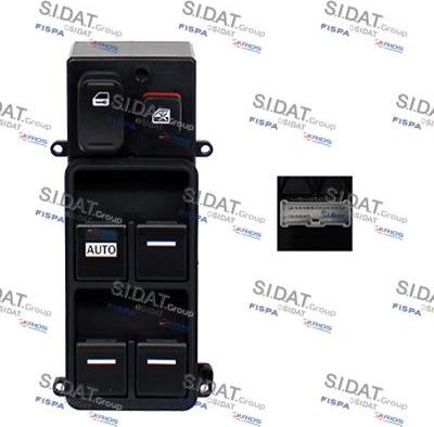 Autoteam E145726A2 - Вимикач, стеклолод'емнік autocars.com.ua