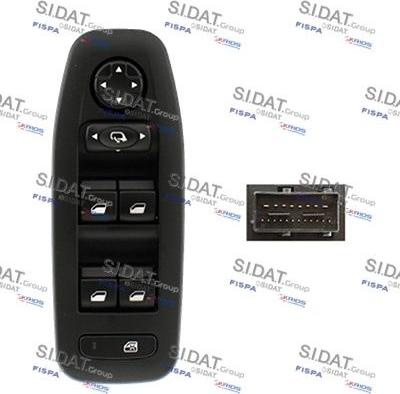 Autoteam E145839A2 - Вимикач, стеклолод'емнік autocars.com.ua