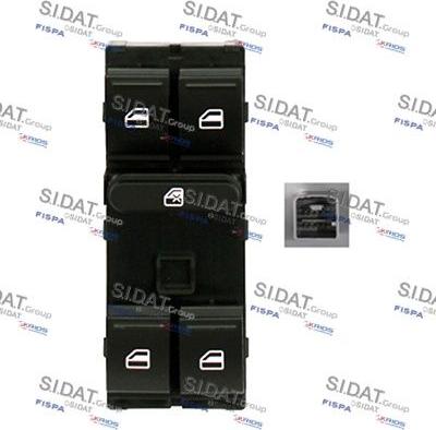 Autoteam E145850A2 - Вимикач, стеклолод'емнік autocars.com.ua