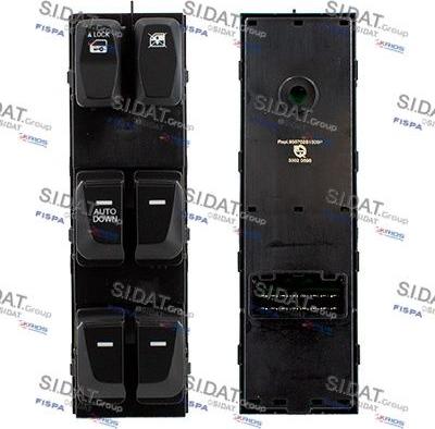 Autoteam E145874A2 - Вимикач, стеклолод'емнік autocars.com.ua