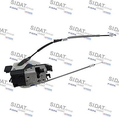 Autoteam F10172 - Замок двері autocars.com.ua