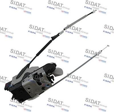 Autoteam F10572 - Замок двері autocars.com.ua