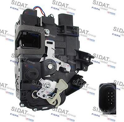 Autoteam F10671A2 - Замок двері autocars.com.ua