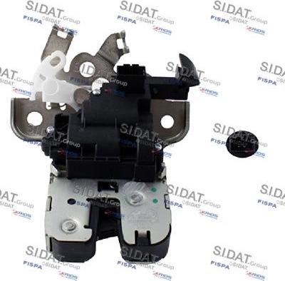 Autoteam F11032A2 - Замок задніх дверей autocars.com.ua