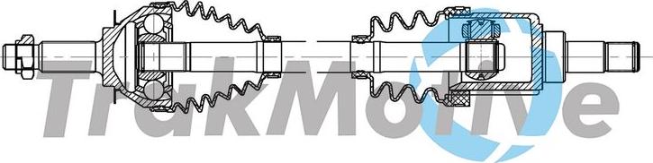 Autoteam G301911 - Приводний вал autocars.com.ua