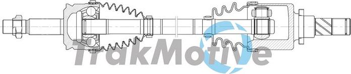 Autoteam G302038 - Приводний вал autocars.com.ua
