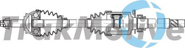 Autoteam G302233 - Приводний вал autocars.com.ua