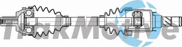 Autoteam G302244 - Приводний вал autocars.com.ua