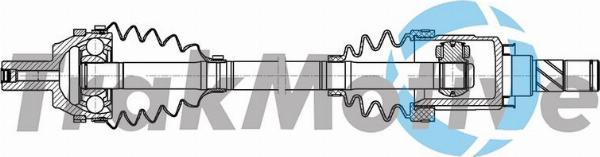 Autoteam G302245 - Приводний вал autocars.com.ua