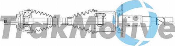 Autoteam G302254 - Приводний вал autocars.com.ua