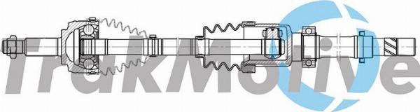Autoteam G302257 - Приводний вал autocars.com.ua