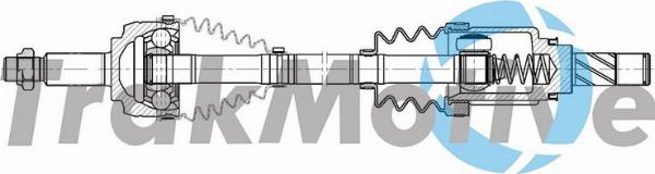 Autoteam G302259 - Приводний вал autocars.com.ua